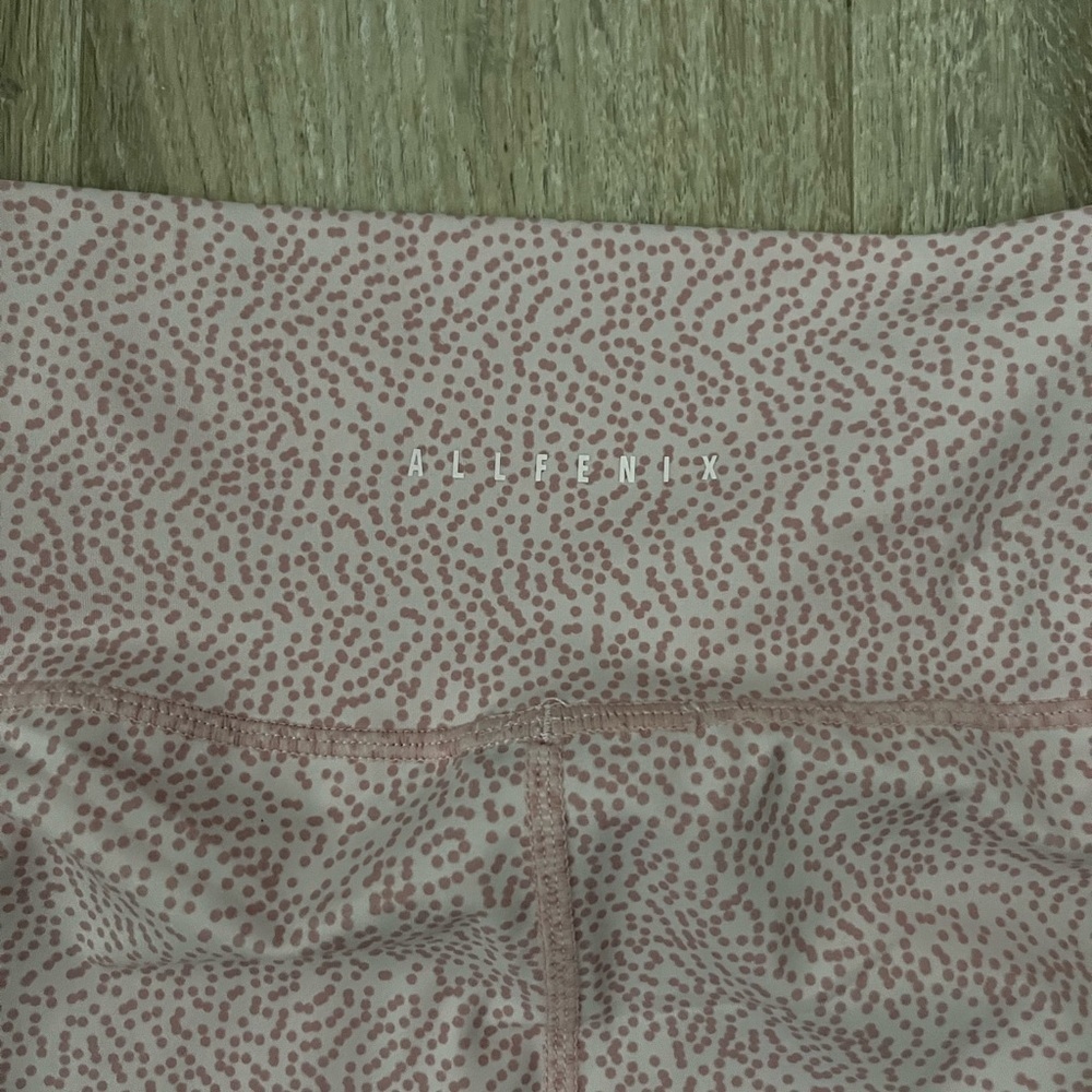 NWT Anthropologie All Fenix Women’s Biker Shorts Pink Combo - Size Small - Picture 6 of 6